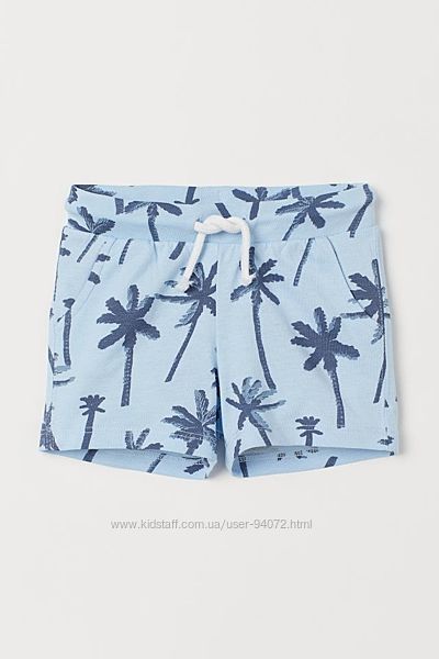 H&M Классные летние шортики для 1-3 лет в наличии
