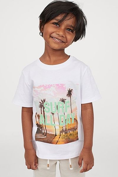 H&M Футболочка для 6-8 лет в наличии