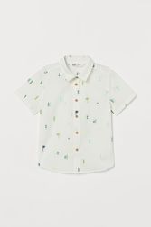 H&M Стильная хлопковая рубашка для 4-6 и 7-8 лет