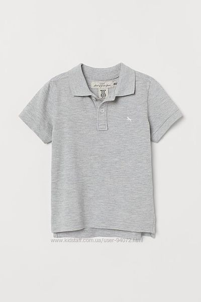 H&M Стильная рубашка поло для 4-6 лет