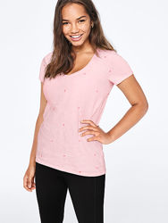 Футболка Victorias secret виктория сикрет пинк pink