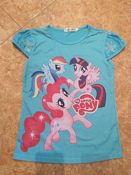 Красивая футболка с принтом My little pony
