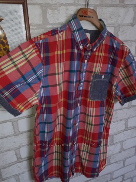 модная рубашка Silver Eight 14 л 164см Хлопок