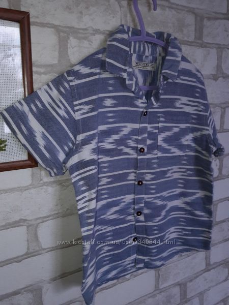 Отличная рубашка Next 5-6 л 116 см Хлопок