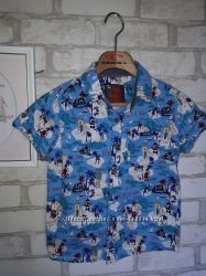 TU Летняя рубашка 3-4 г 98-104 см