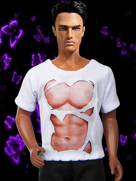 Футболки и майки принт для Барби и Кена