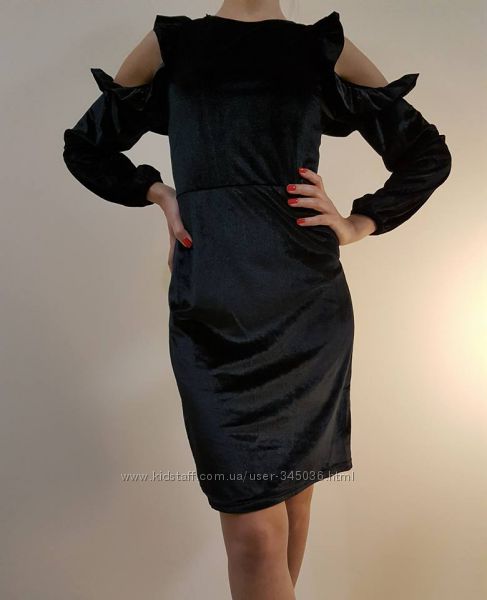 Бархатное платье Италия