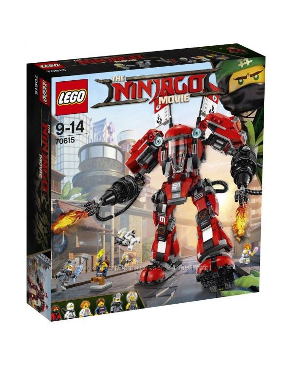 The Lego Ninjago Movie Огненный механобот 70615