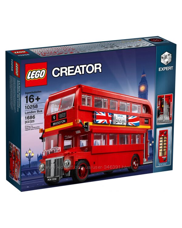 Lego Creator Лондонский автобус 10258