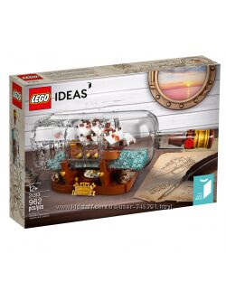 Lego Ideas Корабль в бутылке 21313