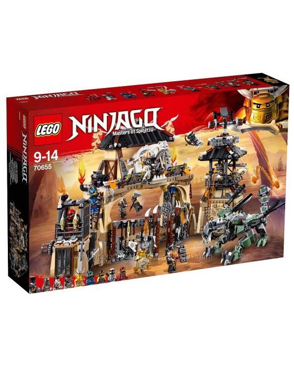 Lego Ninjago Пещера драконов 70655