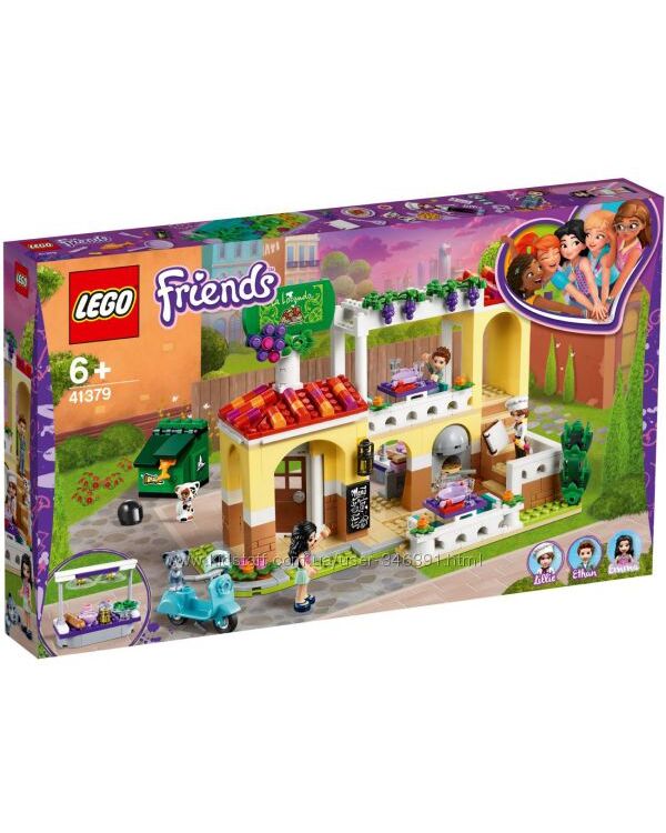 Lego Friends Ресторан Хартлейк Сити 41379