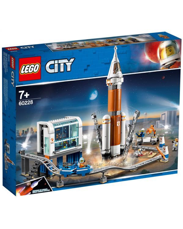 Lego City Космическая ракета и пункт управления запуском 60228