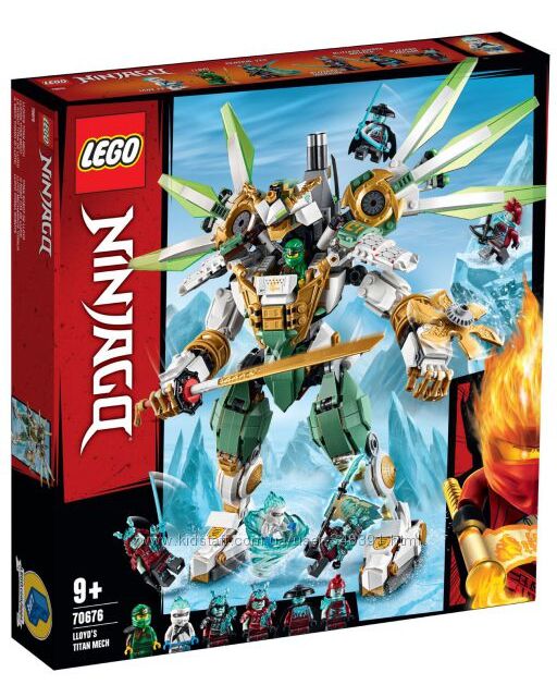 Lego Ninjago Механический Титан Ллойда 70676