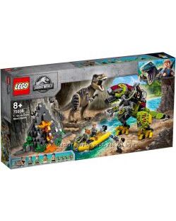 Lego Jurassic World Бой тираннозавра и робота-динозавра 75938
