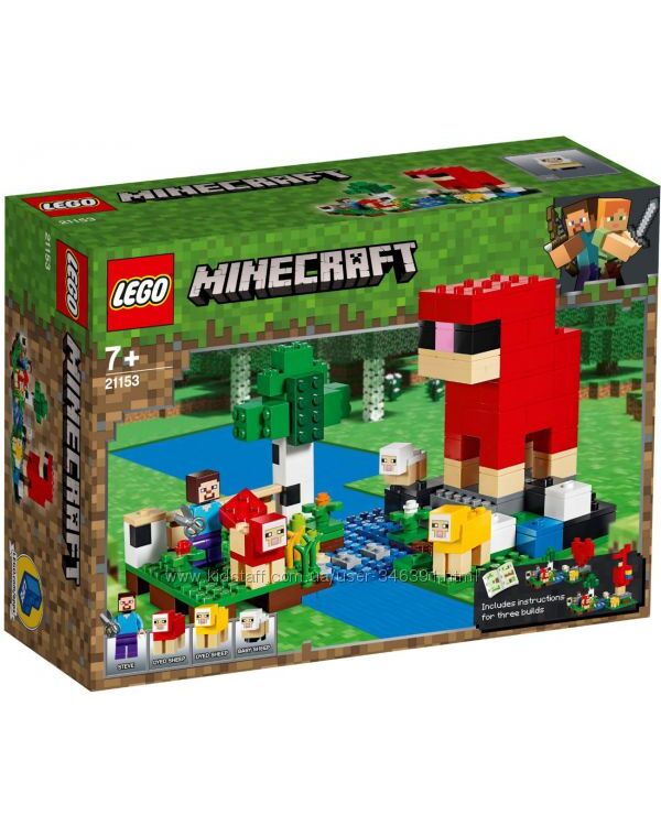 Lego Minecraft Шерстяная ферма 21153