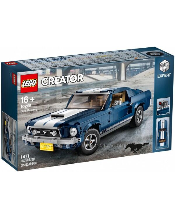 Lego Creator Expert Форд Мустанг 10265