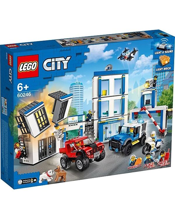 Lego City Полицейский участок 60246