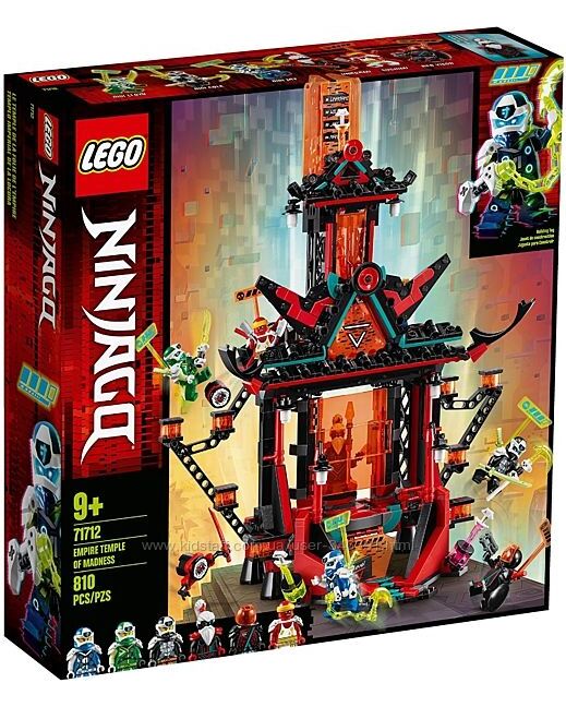 Lego Ninjago Императорский храм Безумия 71712