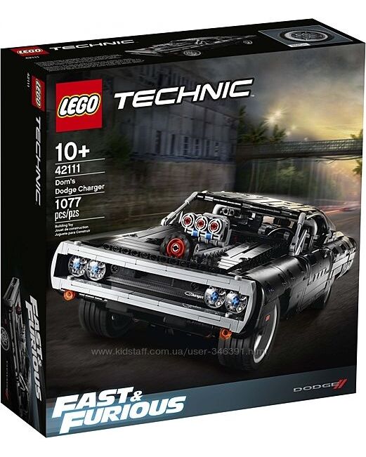 Lego Technic Dodge Charger Доминика Торетто 42111