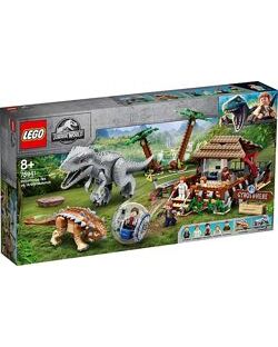 Lego Jurassic World Индоминус-рекс против анкилозавра 75941