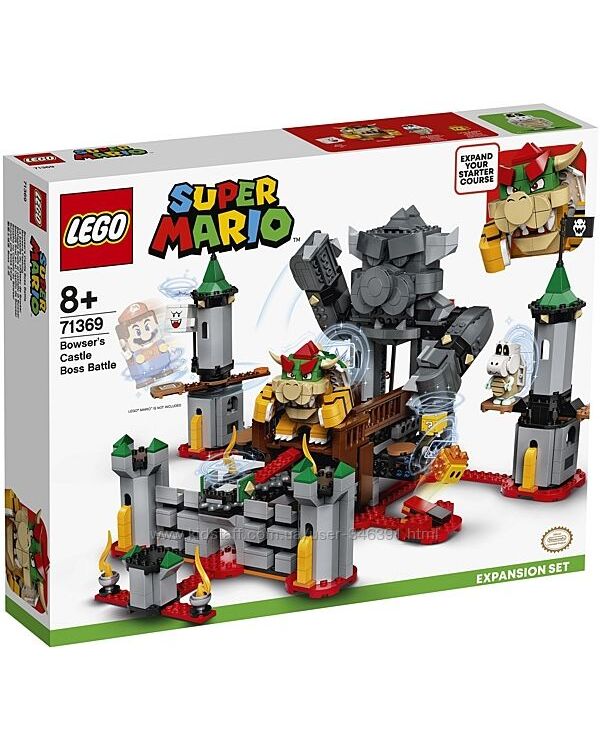 Lego Super Mario Решающая битва в замке Боузера. Дополнительный набор 71369