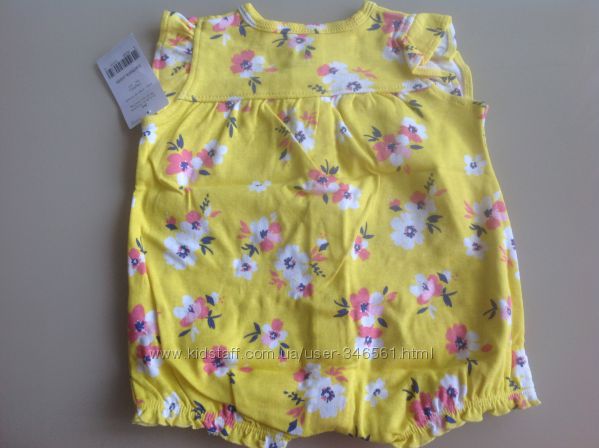 Бодик-песочник carters 3 мес