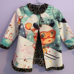 стильное пальто Custo Growing 5-6 лет