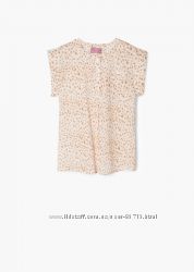 Легкая хлопковая блуза Mango для девочек от 7 до 11 лет