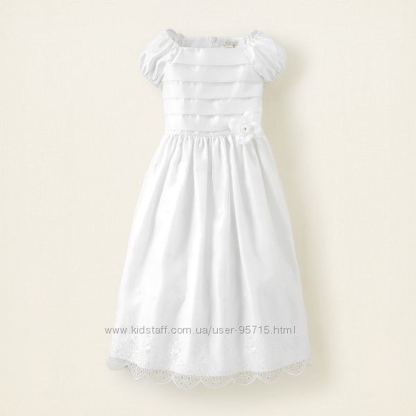 Волшебное белое платье от Childrens place. Супер цены