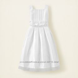 Шикарное белое платье от Childrens place. Супер цена