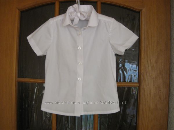 блуза школьная Nutmeg Англия рост 110-116 см распродажа