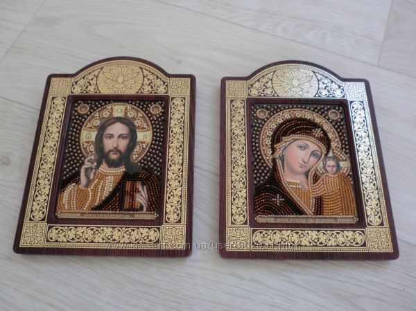 Иконы пара Мария и Иисус