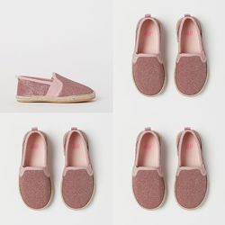 эспадрильи кроссовки кеды для девочки оригинал H&M