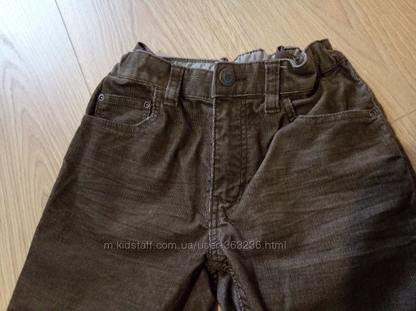 Вельветовые штаны H&M, 6-7 лет 