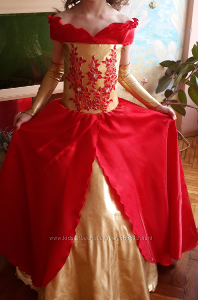 Платье эксклюзивное на выпускной на девочку 9-11 лет