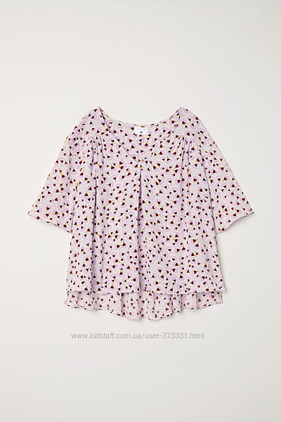 Блуза свободного кроя H&M 40р