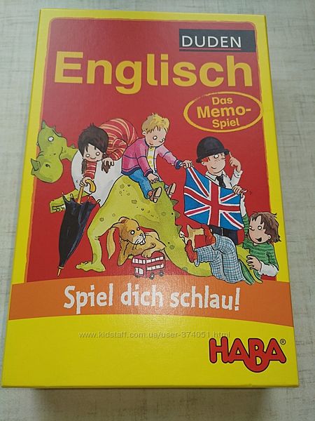 Продам бу немецкую игру изучение английского языка фирмы HABA от 5 лет