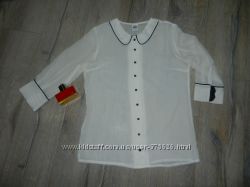 mexx шикарная шифоновая блузка в цветочек