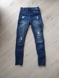 Детские модные штаны легенсы на девочку