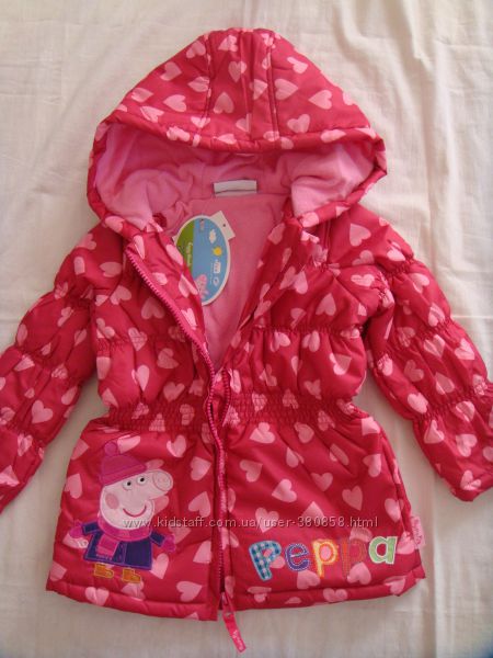 Куртки на девочку 3-6 лет