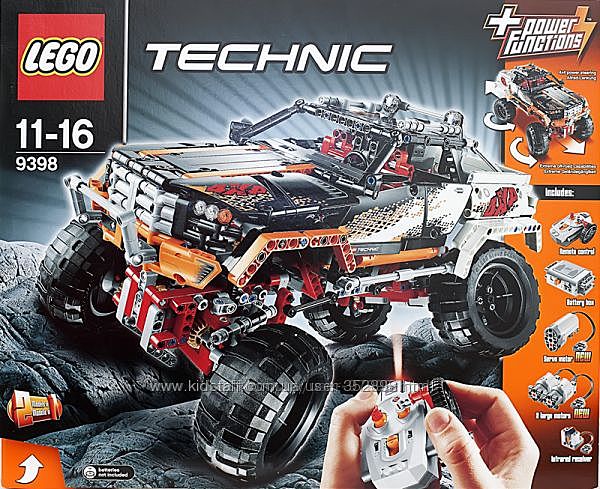 LEGO Technic Краулер 4х4 Артикул 9398