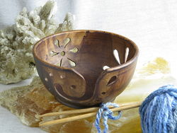 Клубочница для вязания Керамическая клубочница Миска-клубочница