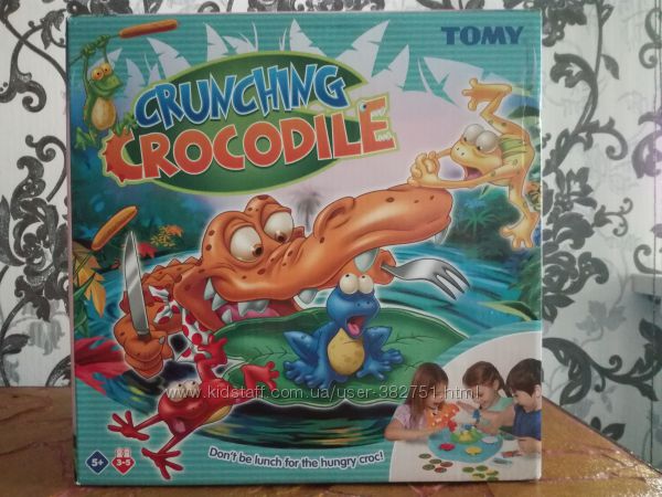 Настольная игра Жующий крокодил Кроко - Tomy Crunching Croc 