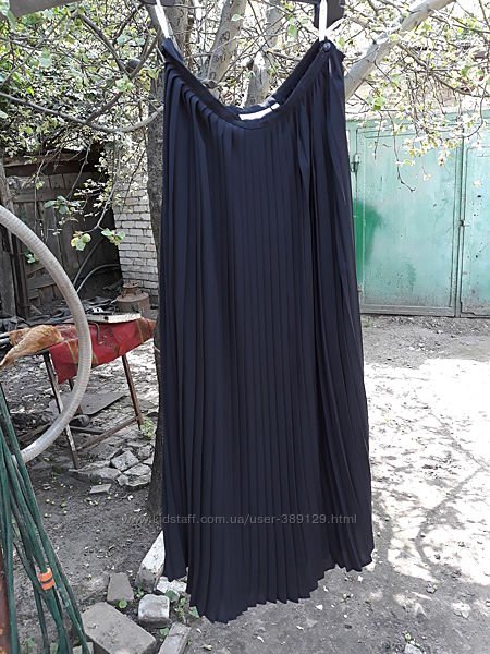 Женская длинная юбка плиссе Detail 12р наш 40