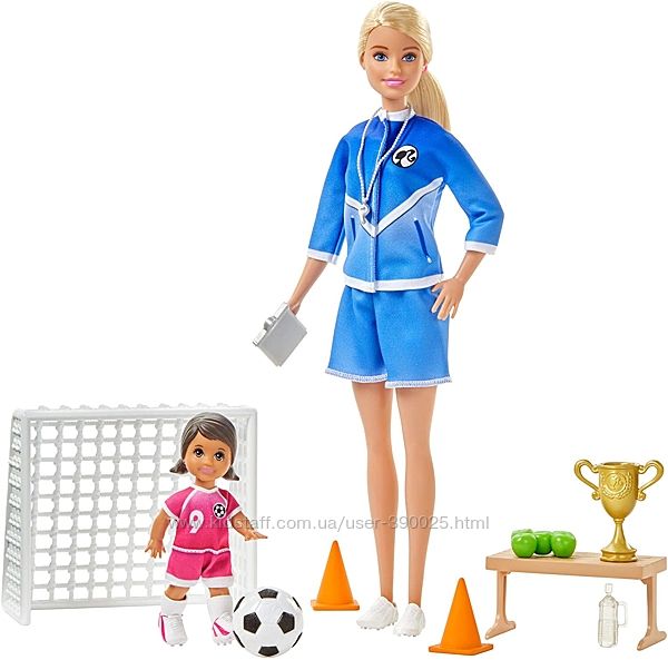 Барби тренер по футболу Barbie Soccer Coach