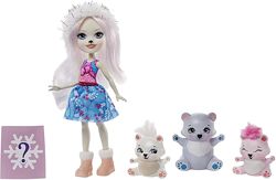 Enchantimals Pristina Polar Bear семья белой медведицы Пристины