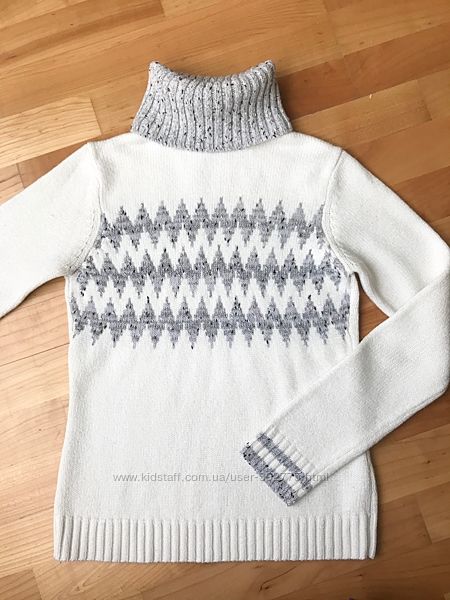 Теплый зимний свитер на рост 152-158