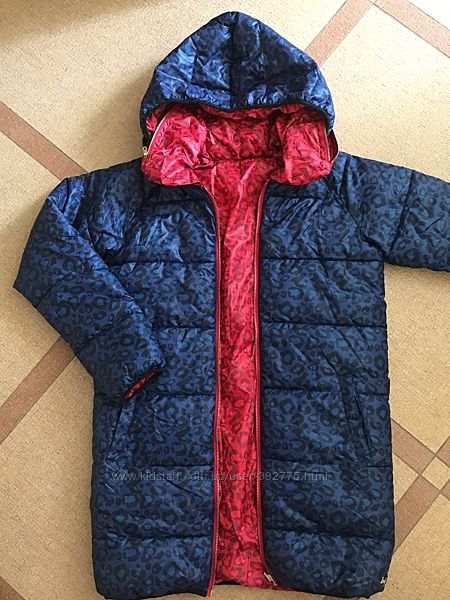 Двустороннее деми пальто Little Mark Jacobs размер 12 на рост 156-164