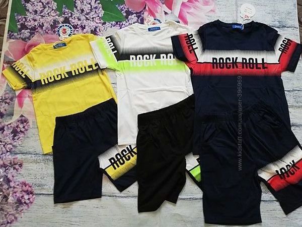 Летние комплекты для мальчиков 4-8лет 